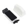 Magnetic scraper HX-04 S, floating, with a double blade, 10.6 x 3.8 x 6.8 cm