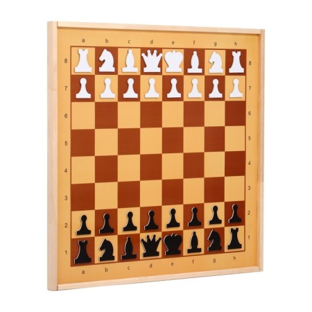Demonstration chess 61 x 61 cm, on a magnetic board, king 6.4 cm-2