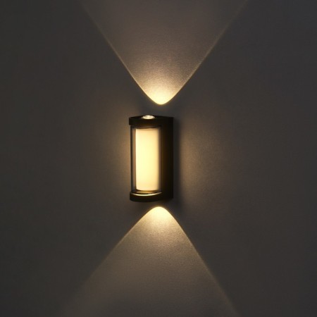 Facade lamp “Lamp”, FSD-061, 8 W, 3000K, IP65, 220 V, plastic, black-1