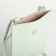 Female bag, cross-bodi, on the magnet, the color is green