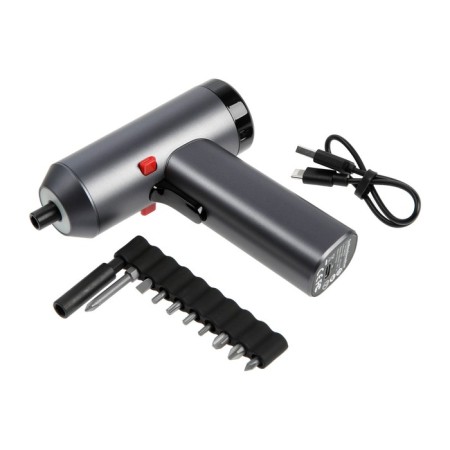 Battery screwdriver Tundra Pro, 3.6 V, 2 Ah, Li-Ion, 220 rpm, 12 items, case-12