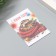 A postcard with the seeds "grow itself" "Happy New Year!" Snake 5*7cm