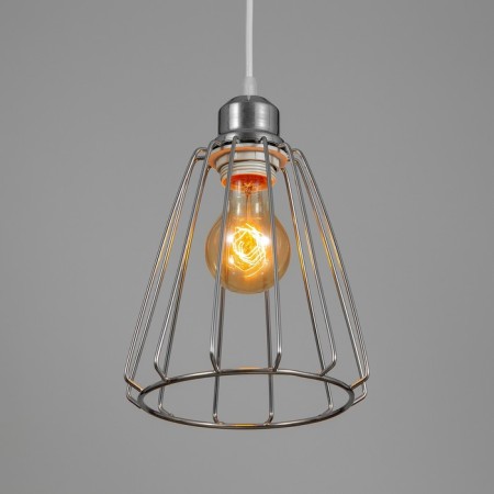 Lamp Bayerlux "Amato" 1x40W E27 chrome 18x18x70cm-2