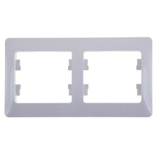 Frame Se Glossa, 2 posts, white, GSL000102