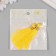 Decor for creativity Textile "Brush. Olivia" yellow set 2 pcs 8x1.2 cm