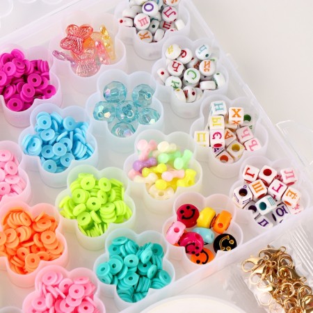 Set for creativity "Decoration from beads. Flowers"-7