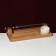Board for serving, metallic skewer, saucepan, 30 × 14 cm, birch, soaked in mineral oil