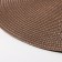 Set of serving napkins on the table "loft", 4 pcs, d = 38 cm, coffee color