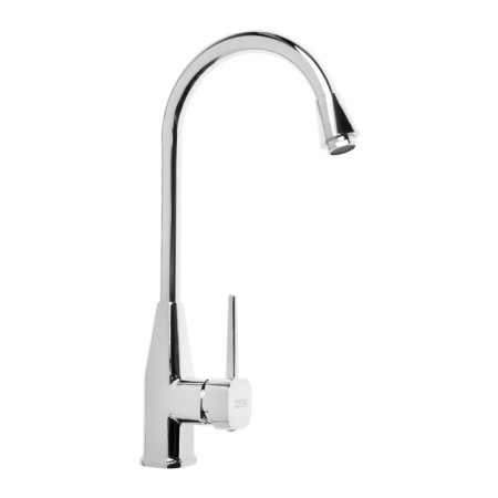 Kitchen mixer Zein Z2484, cartridge ceramics 40 mm, high spout, chrome-3