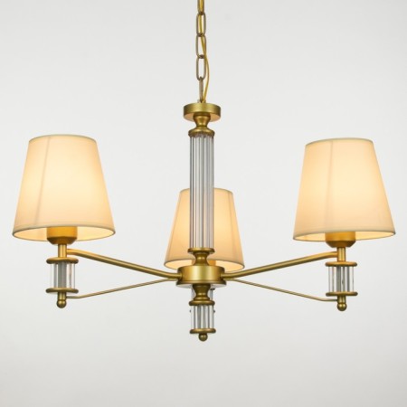 Chandelier 1091/3GD 40W E27 gold 60x60x38-78 cm-2