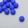 Busina silicone "Round" sapphire d = 1.2 cm