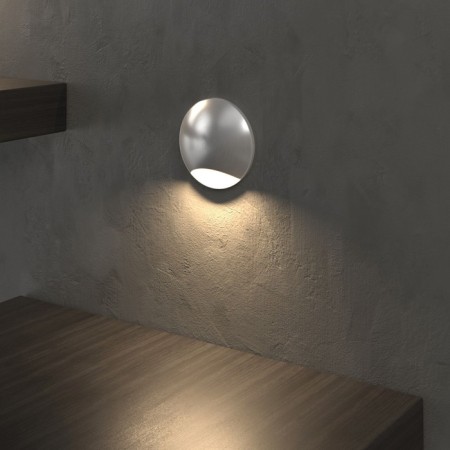 Elektrostandard, STEP 3 LED 3 W, 53X63X63 mm, IP65, aluminum color