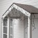 Garland "fringe" 3 x 0.6 m, IP65, UMS, dark rubber thread, 160 LED, blue glow, 220 V