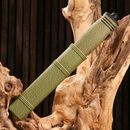 Tactical knife "Alpha" 21.5cm, blade 105mm/3mm, with fiberglass, green-2