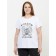Female T -shirt, size l, white color