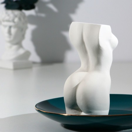 Toothpet stand "Women's Body", white-2