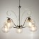 Harmy chandelier 5xe27 40W silver 58x58x41 cm Bayerlux