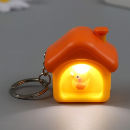 Light light on the "Duck in the House" ring 3.5x4.3x4.2 cm-3