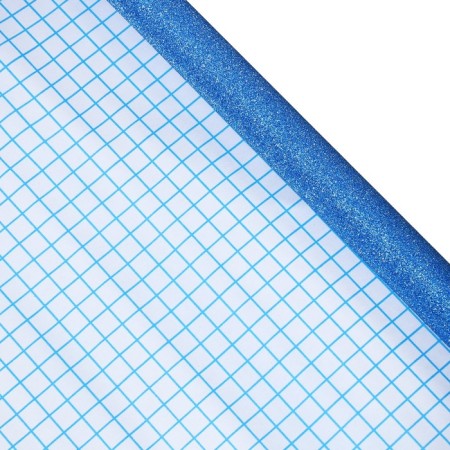 Film self -adhesive color devente, 0.45 x 1 m, 100 microns, blue with sparkles-2