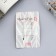 Invisible hair "Vivien" (set 2 pcs) stones shine circle, 5 cm, silver