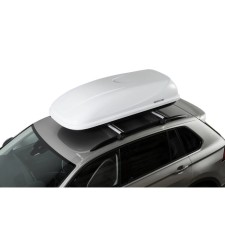 Autobox on the roof of Bonus (one -sided), 425 liters, size 1710x820x430, white matte, BW425