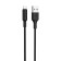 Hoco X25, microUSB - USB, 2 A, 1 m, PVC braid, black