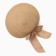 Women's hat minku, light brown color, rr 58