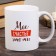 Sublimation mug "My happiness is you" 320 ml, with application