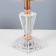 Board lamp with "Michelle" E27 40W gold 24x24x40 cm Risalux
