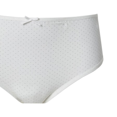 Panties female slips "peas", white color, size 50-1