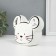 Piggy bank Ceramics "Cute Mouse" 8.9x14.8x11.8 cm