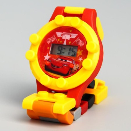 Watch of wrist-on-leg, wheelbarrow, with strap-designer