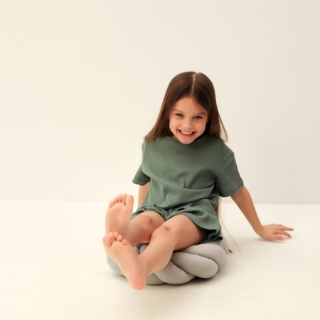 Pajama Children's SL Home P 34 (122-128), olive-2