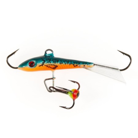 Balancir Lucky John Fin 3 + tee, 4 cm, color 53 blister-4