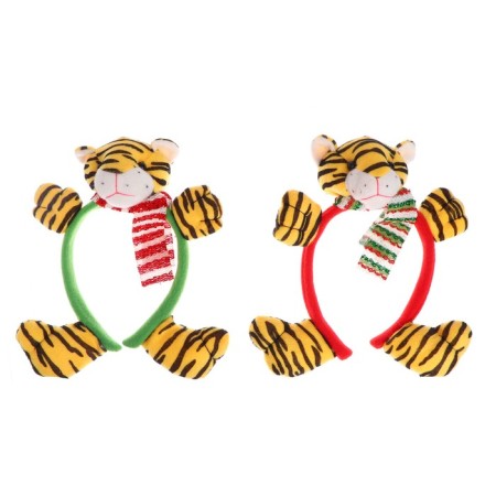 Carnival rim "tiger" with paws, color mix-1