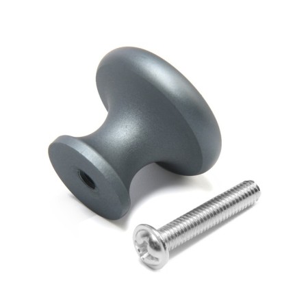 Handle button Cappio PK320, d = 24 mm, color graphite-6