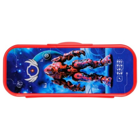 Penal Plastic case 90*215*43 Design of the Robot Istanm, Red-1