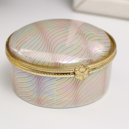 Coramics Coramics Round "Wave" 6.2x6.2x3.3 cm-3