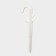 Topper decorative cane "Grandfather Frost Star" 16.7x67.5 cm