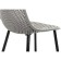 STULL OF A METAROCAC VERO Metal/Plastic, Black/Gray 47x52x84 cm