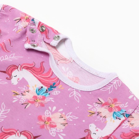 Sandwheel children's "Alyosha", pink/unicorn color, height 74-1