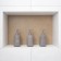 Magma liquid soap dispenser. Moroshka, 7x7x17.8 cm, gray color