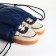 Bag for shoes on the lace, blue color