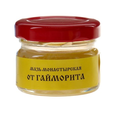 Ointment "Monastery from sinusitis", 25 ml, "Bizoryuk"-1
