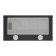 Kitchen hood Homsair Flat 60 Glass, 20 m2, 2 modes, black