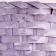 Wicker basket, d20x10xh33cm, lilac, bamboo