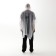 Rawland adult poncho “Go to...”, oversize, 44-52, 97 x 120 cm, white color