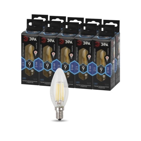 Filament era “candle”, 9 watts, E14, 1170 lm, 4000k, white glow-2