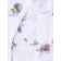 Children's overalls with scratches "dream", milk/blue color, height 56