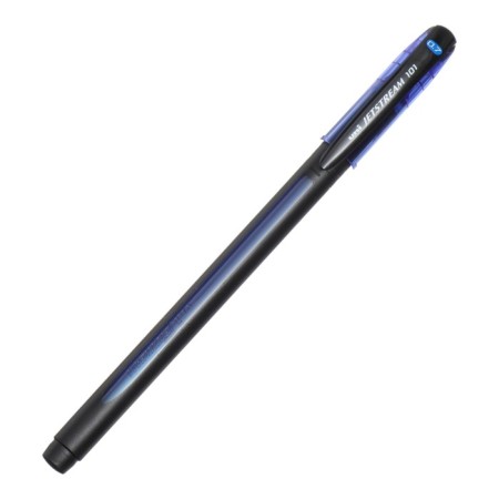A set of ballpoint pens UNI JetStream SX-101-07, 0.7 mm, blue rod, 3 pieces-2